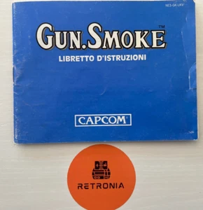 Gun Smoke Nintendo Nes Game Instruction Manual UK Version - Picture 1 of 3