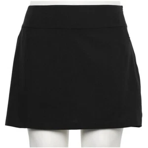 NWT Tek Gear Side Zip Golf Skort Black Plus Size 1X - Picture 1 of 2