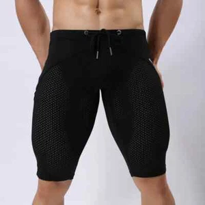Summer Style Shorts Breathable Mesh Men Tight Beach Shorts Men Multifunction - Picture 1 of 25