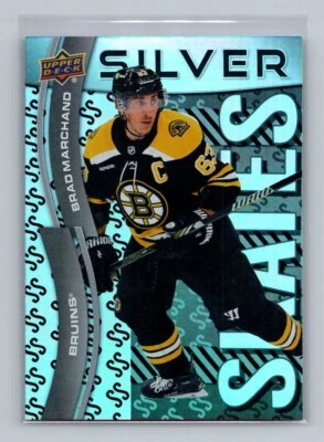 2024-25 Upper Deck Extended Series Silver Skates SS-26 Brad Marchand - Image 1 of 2