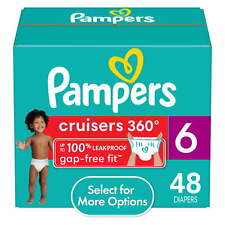 Cruisers 360 Diapers Size 6, 48 Count