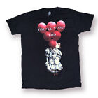 It Pennywise The Clown "You'll Float Too" Black T-Shirt Size Medium In Mens