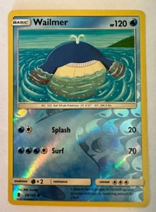 Pokemon Wailmer 29/145 2017 Common SUM Guardians Rising Pokemon TCG Rev Holo LP - Bild 1 von 2