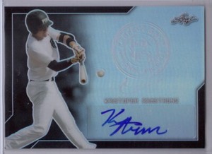 Kristofer Armstrong 2017 Leaf Perfect Game National Showcase Auto #BA-KA1 # /15