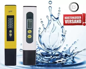 PH und TDS Messgerät Set Pack Wasserqualität Digital Tester Leitwertmessgerät - Bild 1 von 7