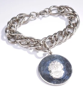 Vintage 1924 PHI CHI EPSILON - UNIVERSITY OF WISCONSIN - Fraternity Bracelet - Picture 1 of 7