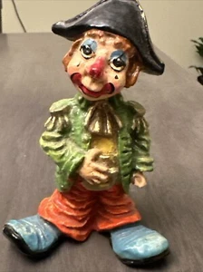 Alvarez Mateo Clown Figurine Signed B-14 Mexican Clown LN - Picture 1 of 5