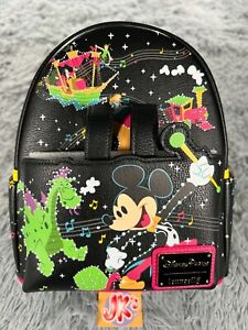 Disney Parks 50th Anniversary Mickey Electrical Parade Loungefly Mini Backpack