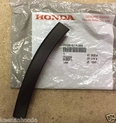 Genuine OEM Honda CR-V Driver Front Bumper Side Garnish 2007 - 2011 Left CRV LF Foto 1 de 3