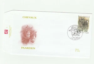 Hausman Briefmarke Pferde 2 Opwijk FDC 2002 - Bild 1 von 1