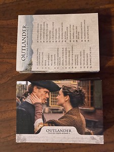 2020 Cryptozoic Outlander Season 4 Lot Of 72 Canvas Parallel Cards (73% Of Set)