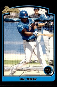 2003 Bowman Rookie Card Haj Turay Rookie New York Mets #306