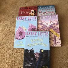 Kathy Lette 5 Book  Bundle Romance Novels Women's Chick Flick Paperback Fiction