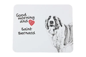 Bernardijn muismat met hond Art-Dog - Afbeelding 1 van 7