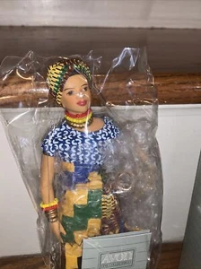Nigeria Adama Avon Porzellan International Afrikanische Porzellan Puppe NEU in Box 💗 - Bild 1 von 10