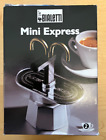 Bialetti Mini Express Stovetop Espresso Maker/Moka Pot, 2 Cup, Unused in Box