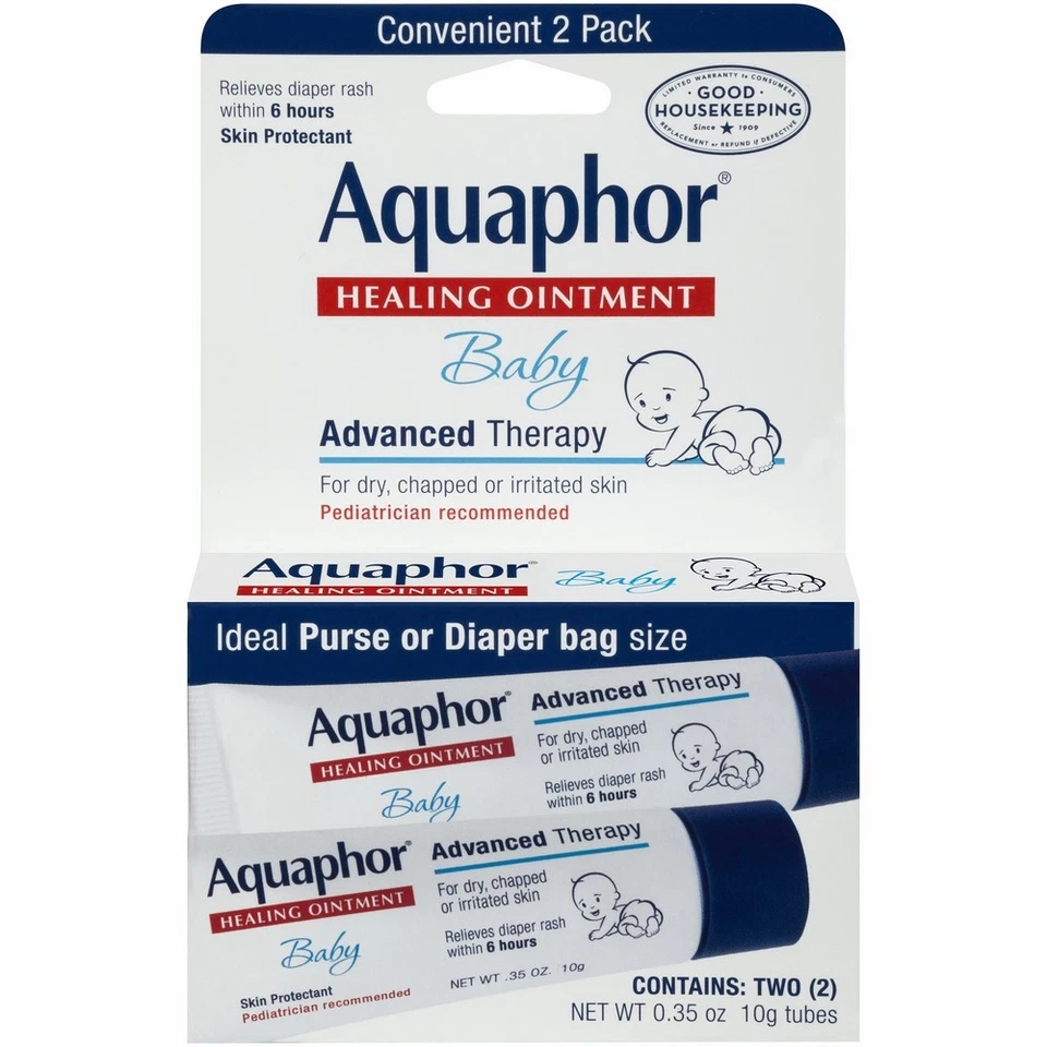 (NEW) Aquaphor Baby Ointment Diaper Rash Cream. Healing Baby Ointment.