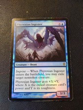 Phyrexian Ingester FOIL New Phyrexia NM Blue Rare MAGIC MTG CARD ABUGames