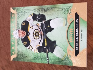 2020-21 Upper Deck Artifacts Copper 003/299 Patrice Bergeron #112