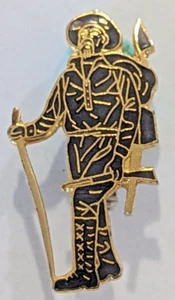 Prospector, Hunter, Mountain Man, Hiker - Metal Lapel / Hat Pin - Picture 1 of 8