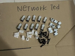 10-Pack Siemon ZP1-6AS-01B Copper Rj45 Z-PLUG, SHLD, 6A, BLK LTCH Free shipping！ - Afbeelding 1 van 4