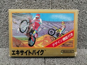 NINTENDO Excite Bike Famicom Software /Only USA DDP shipping