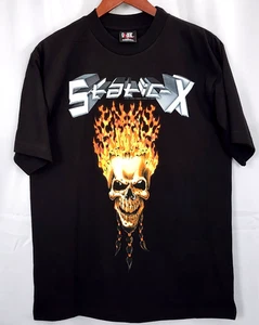 STATIC X T Shirt 2001 Nu Metal Band cd promo OG Giant Size M UNWORN - Picture 1 of 6