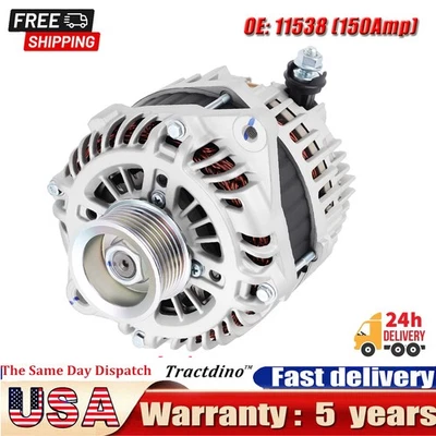 Alternator For 2013-2017 Nissan Murano Pathfinder INFINITI QX60 JX35 3.5L 11538 Foto 1 de 4