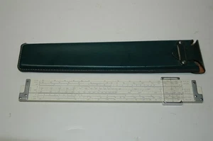 EXCELLENT K&E KEUFFEL & ESSER 68-1210 LOG LOG DUPLEX DECITRIG 1947 SLIDE RULE - Picture 1 of 9