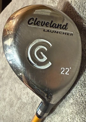 Cleveland Launcher 22 degree RH Metal Wood Graphite Gold S-Flex 65g Right Hand - Image 1 of 4