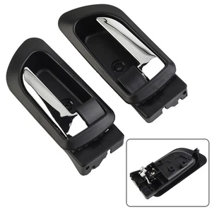 Inner Door Handle Door Handle 16.3 X 7cm Left New Plastic Right Silver - Picture 1 of 22
