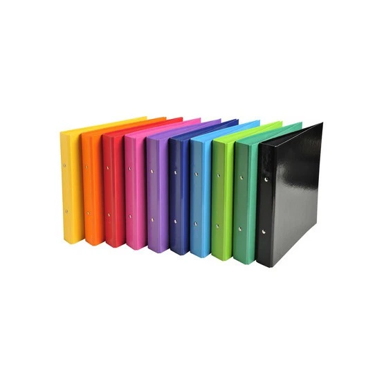 10x EXACOMPTA Ringbuch Iderama 2-Ring-Mechanik A5 Ringordner Rückenbreite: 35mm