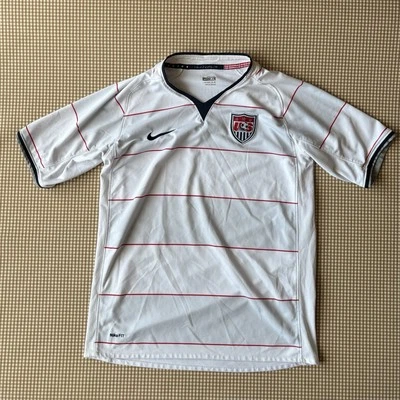 Camiseta deportiva Nike USA USMNT 2008/09 talla JOUTH XL (18-20 AÑOS) ~ DEFECTOS COMO SE LEE Foto 1 de 4