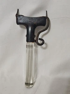 Vintage Original Pyrex Flameware Detachable Glass Pot Handle 6.5" Removable  - Picture 1 of 5