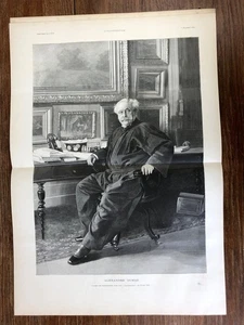 Revue L'ILLUSTRATION Nr 2754 (Dec. 1895) Mort de ALEXANDRE DUMAS Fils - Picture 1 of 2
