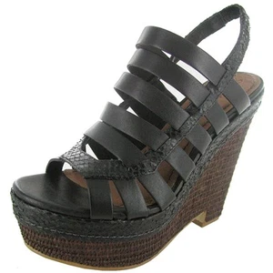 Elizabeth and James Mujer E-Silva Plataforma Sandalia Zapato, Negro Multi, EE. UU. 8 - Imagen 1 de 3