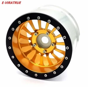 E-VIRATRUE 3.8''Aluminum  wheel For Proline/TRAXXAS Tire 1pcs - Picture 1 of 36