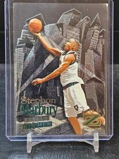 1996 97 SKYBOX Z FORCE LITTLE BIG MEN STEPHON MARBURY ROOKIE CARD DIE CUT # 8