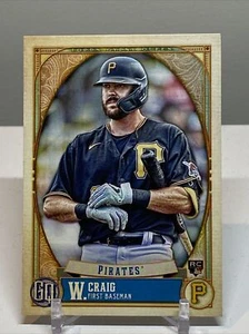 2021 Topps Gypsy Queen #16 - Will Craig ROOKIE Pirates - Picture 1 of 2