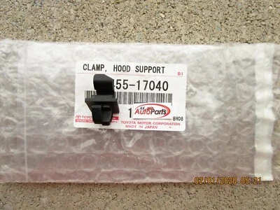 SE ADAPTA A: 91 - 95 TOYOTA MR2 CAPÓ TRASERO SOPORTE VARILLA ABRAZADERA CLIP FABRICANTE DE EQUIPOS ORIGINALES NUEVO Foto 1 de 3