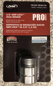 Orbit 5/8" Hose Repair Mender - Pro Series Model 27834, Male Adapter End - Bild 1 von 6