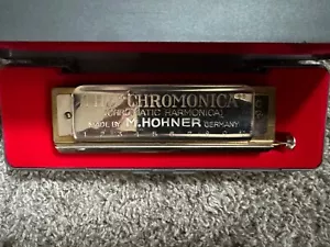 Hohner Chromonica Collector Harmonica 260 Hohner Key of C 10 Hole - Picture 1 of 7