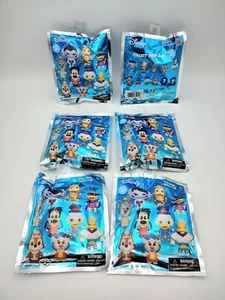 Disney Series 40 Figural 3D Bag Clip - Figure Lot of (6) Brand New Sealed - Picture 1 of 3