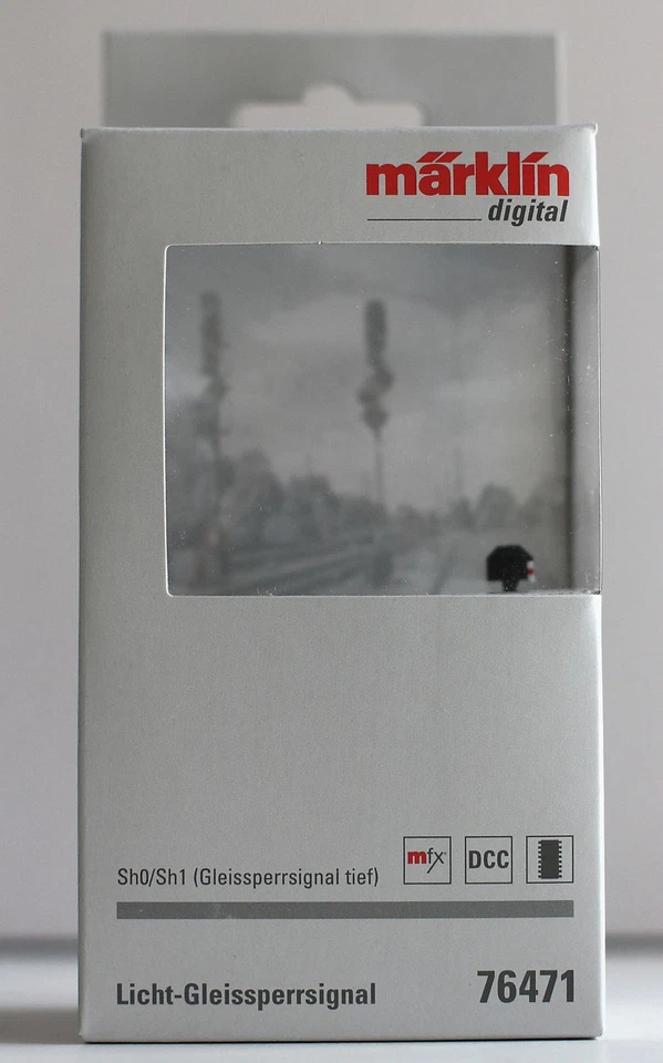 Märklin H0 76471 Licht-Gleissperrsignal Digital Neu - Bild 1 von 1
