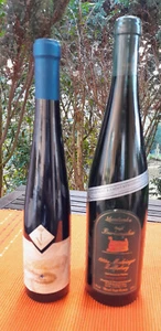 2 Flaschen Beerenauslese 1989er Mehringer/1990 Huxelrebe -Weinrarität - Bild 1 von 3