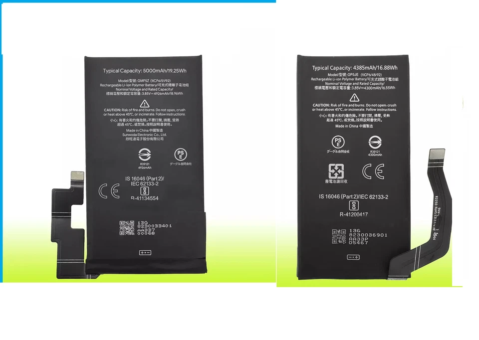 Batería Original para Google Pixel 7 / Google Pixel 7A / Pixel 7 Pro Batería Foto 1 de 1