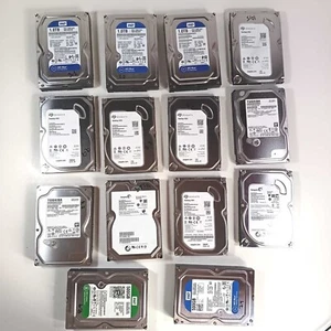 Lote 14 Discos duros HDD de 3.5 SATA. 9 de 1TB, 1 de 750GB y 4 de 500GB - Afbeelding 1 van 1