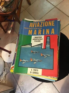 Batch Of 41 Magazines Aviazione Marina Interconair Years from The 1966 1970 - Picture 1 of 5