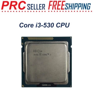 Intel Core i3-530 2.93GHz 2.5GT/s Dual-Core LGA 1156 Desktop Processor SLBLR 73W - Picture 1 of 10