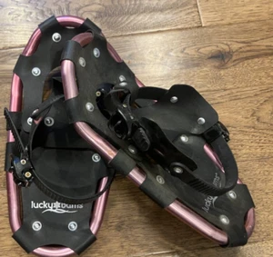 Raquetas de nieve Lucky Bums 14 pulgadas para jóvenes senderismo para niños de 6 a 12 años - rosa - Imagen 1 de 5